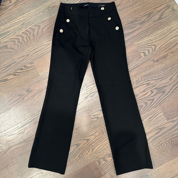 LOFT Marisa Trouser size 2 - black - Picture 1 of 9
